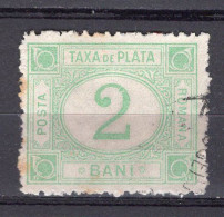 S2887 - ROMANIA ROUMANIE TAXE Yv N°27 - Port Dû (Taxe)