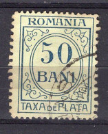 S2897 - ROMANIA ROUMANIE TAXE Yv N°39 - Port Dû (Taxe)