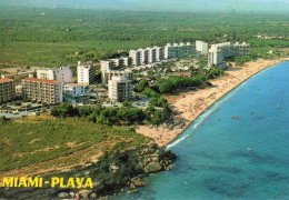 COSTA DORADA, MIAMI PLAYA, VUE AERIENNE COULEUR  REF 9386 PARO - Tarragona