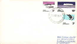 ROSS DEP. - LETTER 1974 SCOTT BASE > GERMANY / ZG94 - Lettres & Documents