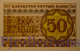 KAZAKHSTAN 50 TYIN 1993 PICK 6b UNC - Kazachstan