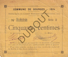 Dourges - Noodgeld/Argent De Nécessité/Notgeld - WOI  (C4444) - Unclassified