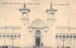 BELGIQUE - Bruxelles - Exposition Universelle De Bruxelles 1910 - Colonies Françaises, Pavillon - Carte Postale Ancienne - Universal Exhibitions