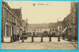 * Wingene - Wyngene (Tielt - West Vlaanderen) * (Nels, Uitgever Drukker Anseeuw) Markt, Grand'Place, Oldtimer, Moto, Old - Wingene