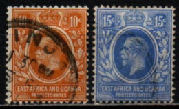 AFRIQUE OR. BRIT. ET OUGANDA 1912-21 O - Protectoraten Van Oost-Afrika En Van Oeganda