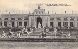 BELGIQUE - Bruxelles - Exposition De Bruxelles 1910 - Les Cascades Et La Façade Principale - Carte Postale Ancienne - Weltausstellungen