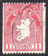 1933 1d "single Perf." With Upright Wmk., Very Fine Used With Neat Carraigh Dubh Double-ring Cds. - Used Stamps