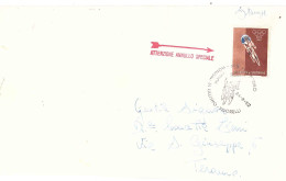 SAN MARINO £10 ROMA 1960 SU STAMPE ANNULLO SPECIALE 24-8-62 MONDIALI CICLISMO VIGORELLI - Covers & Documents