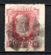 Col33 Brasil Bresil 1878 N° 40 Oblitéré Cote : 12,00€ - Usados