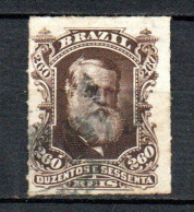 Col33 Brasil Bresil 1878 N° 43 Oblitéré Cote : 30,00€ - Used Stamps