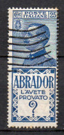 1924 Regno Pubblicitario Timbrato N. 4 ABRADOR Timbrato Used - Publicité