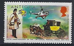 Antigua 1974  Centenary Of U.P.U (*) MM - 1960-1981 Ministerial Government