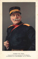 Armée Suisse Militaria - Schweizer Armee - Colonel Ad. Fama Kommandant St. Maurice - Saint-Maurice