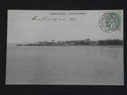 BU15  LA REUNION  BELLE  CARTE RR  1906 OBLIT. MARITIME A MARSEILLE  + AFF. INTERESSANT ++ - Storia Postale