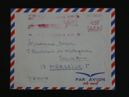 BU15 CAMEROUN  LETTRE  MARITIME CFA  RR ENV. 1975    A  MARSEILLE  FRANCE + AFF. INTERESSANT ++ - Cameroun (1960-...)