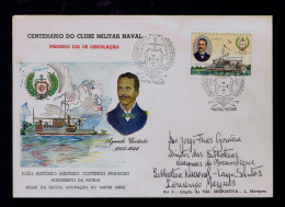 Sp9842 MOZAMBIQUE Militar Naval Club Cent. AZEVEDO COUTINHO "heroi Barué 1902 Occupation" Lancha Canhoeira TETE Bateaux - Sonstige (See)