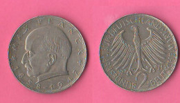 Germania 2 Deutsche Mark 1971 D Max Planck Deutschland RFG BRD - 2 Marcos