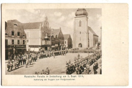 Russische Parade Im Insterburg Am 5 Sept. 1914 - Ostpreussen