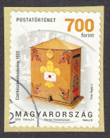 Scouting SCOUT MAIL Mailbox Post Box POST OFFICE Hungary 2019 Self Adhesive - Used - Sill Adhesive - Usados