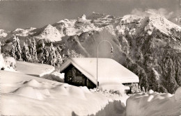 Braunwald/Glarus - Blick Gegen Kärpfstock (2214/22) * 17. 2. 1960 - Braunwald