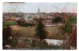 CHATILLON EN BAZOIS--1955--Vue Générale  ...timbre...cachet..griffes - Chatillon En Bazois