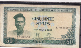 Guinee 50 1971  VF - Guinea