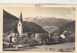 D600) OBERVELLACH  Ober Vellach Gegen Die Tauern Im Mölltal - Kärnten - KIRCHE U. Häuser ALT - Obervellach