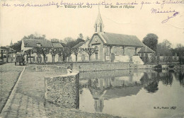 78 - Vélizy (Yvelines) - La Mare Et L'Eglise - Velizy