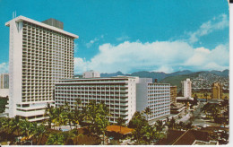 Princess Kaiulani Hotel Honolulu Hawaii. A Complete Ressort Hotel,  Heart Of Waikiki 2 Bâtiments , 1 Hauteur, L'autre 2 - Honolulu
