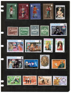 ANTIGUA---Collection Of MINT LIGHT HINGED/HINGED DL-1171 - Collections (sans Albums)