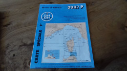 124/ CARTE SPECIALE P BOUCHES DE BONIFACIO 3937  P /SHOM - Carte Nautiche