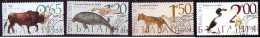 BULGARIA / BULGARIE - 2018 -  Faune Espèces Disparues - 4v Used - Gebraucht