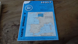 124/ CARTE SPECIALE P LA MANCHE PARTIE EST 5085 P /SHOM - Nautical Charts