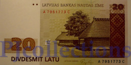 LATVIA 20 LATU 1992 PICK 45 UNC RARE - Latvia