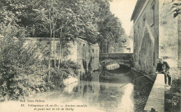 78 - Villepreux (Yvelines) -  Ancien Moulin Et Pont Sur Le Rû De Gally - Villepreux
