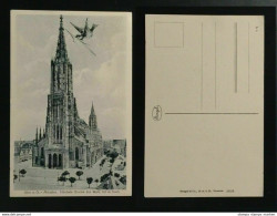 AK  "ULM A. D. Höchste Kirche Der Welt 161 M Hoch" Nicht Gelaufen Ca. 1920 - Neu-Ulm