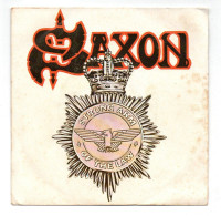 SP 45 TOURS SAXON STRONG ARM OF THE LAW 1980 FRANCE CARRERE 49643 - 7" - Hard Rock & Metal