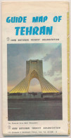 TEHRAN TEHERAN Guide Map IRAN Old Paper Prospect - Cartes Topographiques