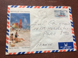 * POSTE AÉRIENNE   Nouvelle Caledonie   89 - Storia Postale