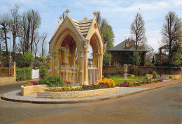 Delcampe - 14 - Saint Aubin Sur Mer - Rond Point Du Calvaire - La Chapelle - Saint Aubin