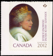 Canada 2012 Diamond Jubilee Self-adhesive Unmounted Mint. - Neufs