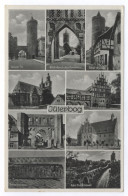 O-1700 Jüterbog Zinnaer Tor Blick Durch Das Dammtor Alter Winkel Nicolaikirche Marienkloster Neumarkt-Tor Feldpost - Jüterbog