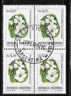 ARGENTINA - AÑO 1982 - Serie Flores Nacionales De Argentina - Flora - Cuadro Flor Malvinense - Usado 5$a - Usados