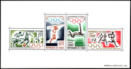 Chad 1964 Tokyo Olympics Souvenir Sheet Unmounted Mint. - Tchad (1960-...)