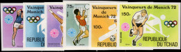 Chad 1972 Winners Olympics Imperf Unmounted Mint. - Tchad (1960-...)