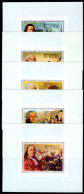 Chad 1976 American Revolution Set In Single Imperf Souvenir Sheets Unmounted Mint. - Tchad (1960-...)