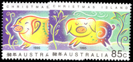 Christmas Island 1995 Chinese New Year. Year Of The Pig Unmounted Mint. - Christmas Island