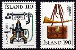 IS244A – ISLANDE – ICELAND – 1979 - EUROPA – SG # 570/1 MNH 8,25 € - Ungebraucht