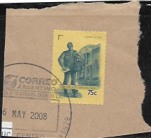 ARGENTINA - AÑO 2002 - Serie El Cartero - Sellos Autoadhesivos - Fragmento (b) - Used Stamps