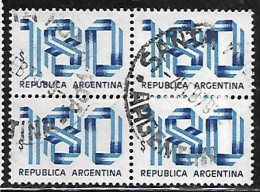 ARGENTINA - AÑO 2002 - Serie Escarapela Nacional - Cuadro Valor 180 Pesos - Usati